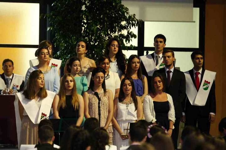 Imposicion de becas del Colegio Mayor Azarbe