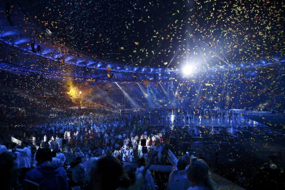 Ceremonia de apertura de los Juegos Paralímpicos.