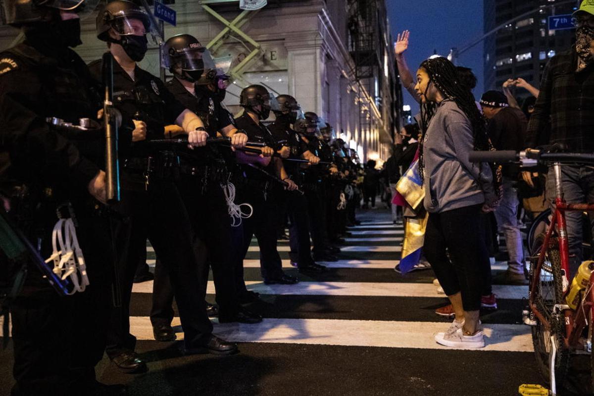 Las protestas por la muerte de George Floyd se extienden a varias ...