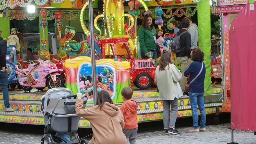 Zona de las atracciones de feria en las fiestas del pasado año. | I. Osorio