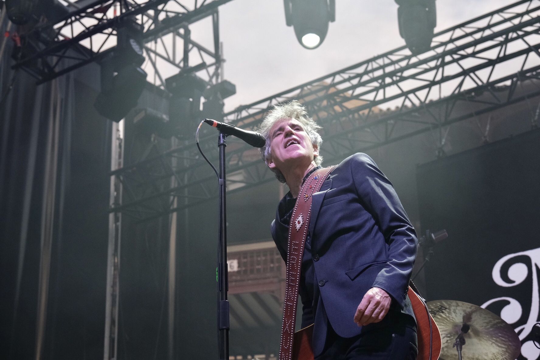 Mikel Erentxun, en concierto en el Brisa Festival.