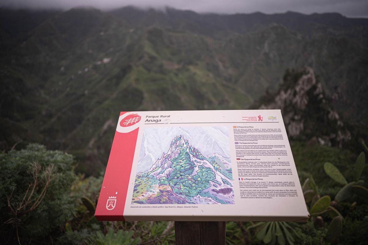 Caserío de Chinamada, en Anaga