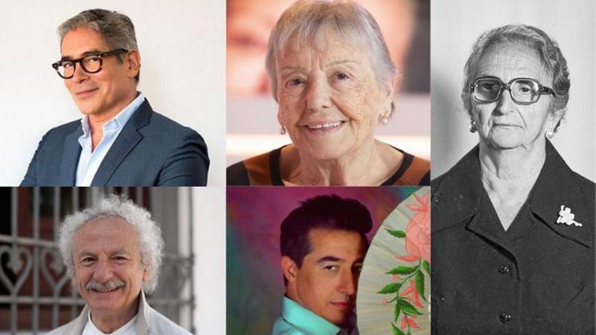 Boris Izaguirre, María Galiana, El Brujo, Valderrama y Leoncia.