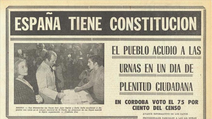 CÓRDOBA conmemorará con un amplio programa los 40 años de la Constitución