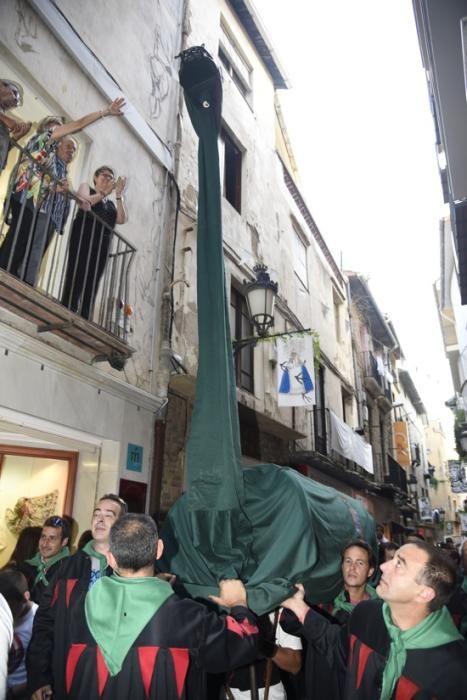 Berga rep a la Mare de Déu de Queralt