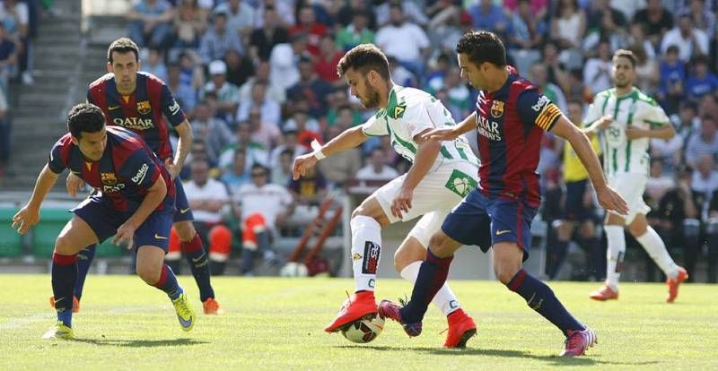 Las imágenes del Córdoba 0-8 Barça