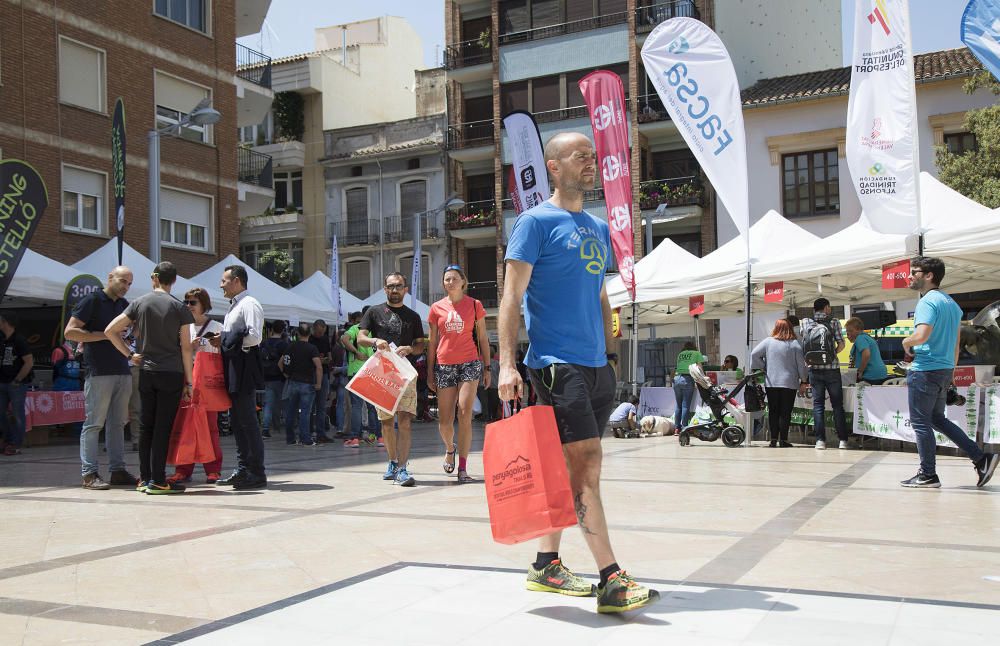 Feria del corredor del mundial de trail en Castelló