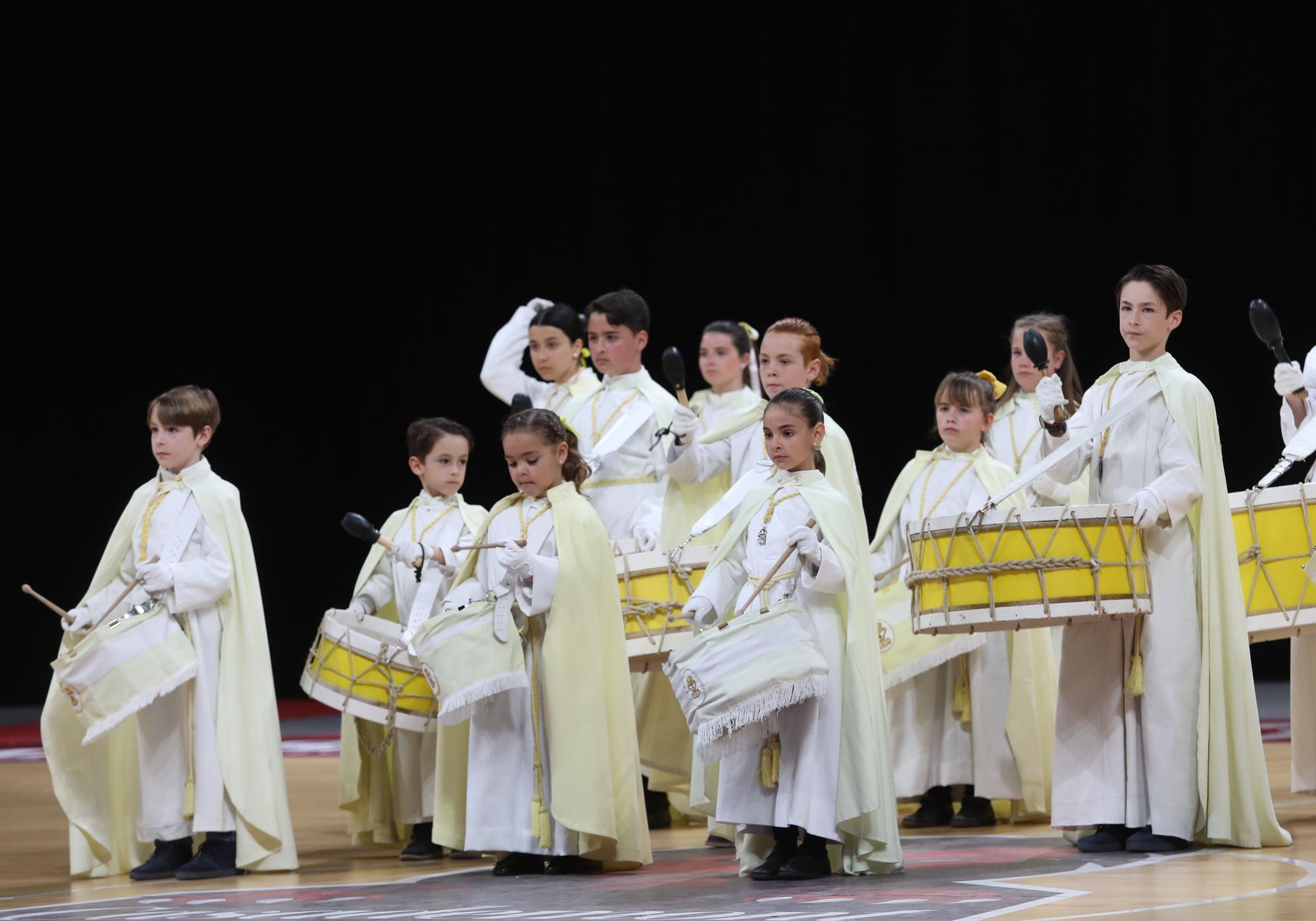 Los cofrades más pequeños de Zaragoza calientan motores para la Semana Santa