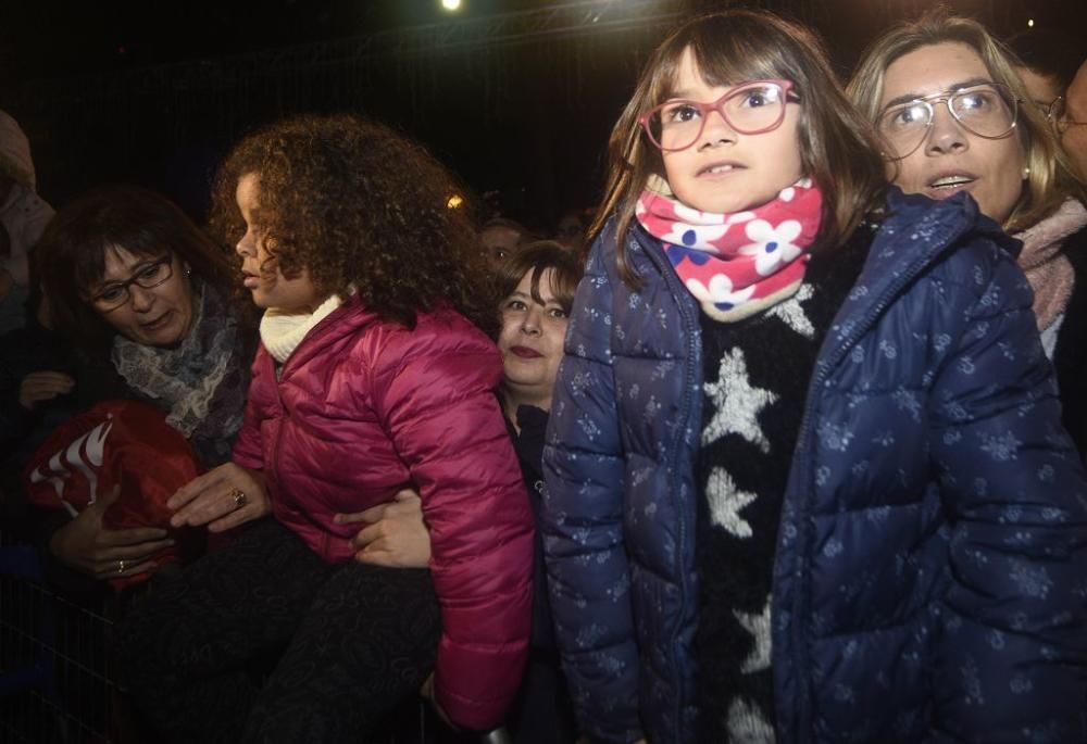 Encendido del árbol de la Circular en Murcia