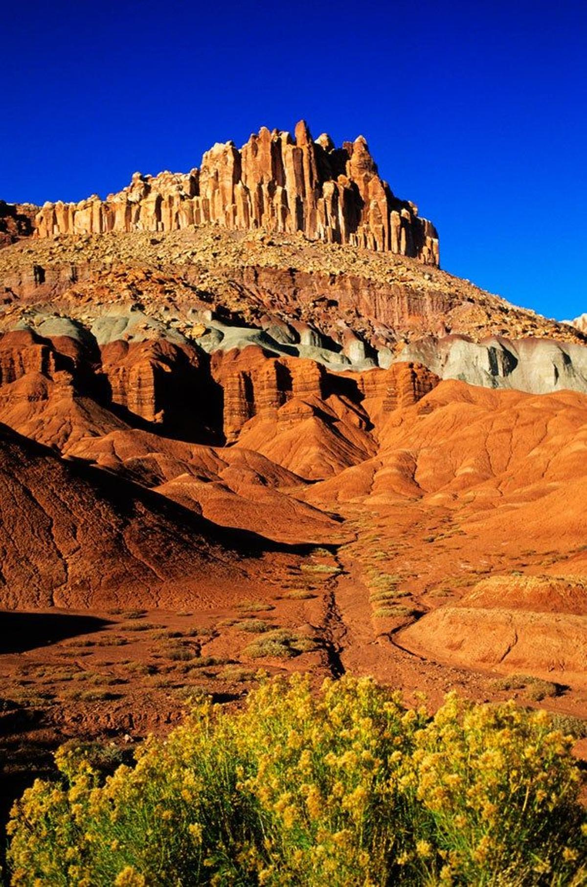 El parque nacional de Capitol Reef es el último establecido en Utah en 1971.