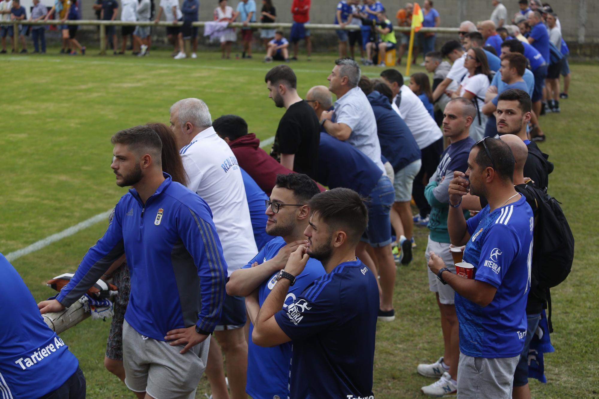 En imágenes: El Oviedo empata sin goles en el primer amistoso de pretemporada