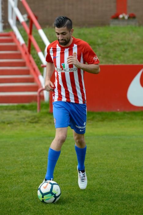 Presentación de Micael Santos con el Sporting