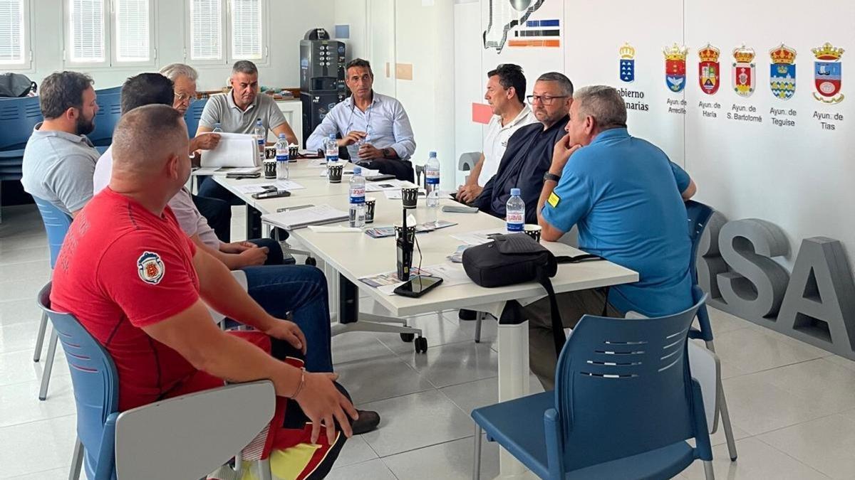 Reunión entre el Ayuntamiento de Haría y el Consorcio de Seguridad y Emergencia de Lanzarote. ayer, miércoles 20 de mayo de 2026