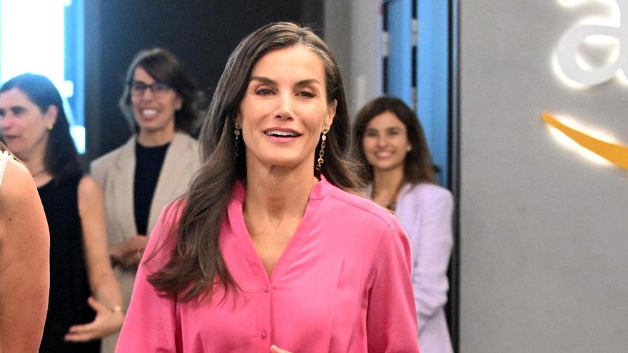 La reina Letizia llega a la reunión del Patronato de la “Fundación FAD Juventud”