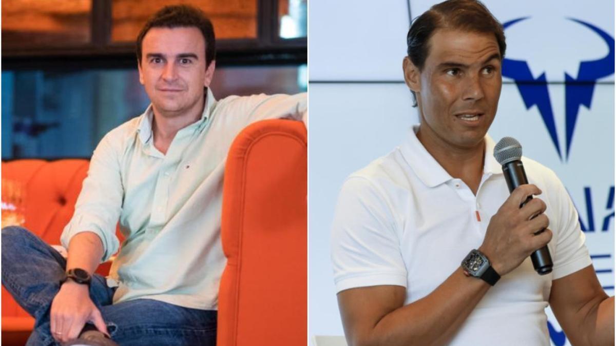 Matutes Prats y Rafa Nadal.