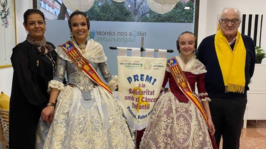 La Ofrenda de Paterna se teñirá de dorado para apoyar a los afectados de cáncer infantil