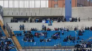 Curva Sur deja de animar al Hércules