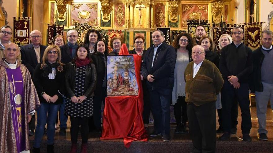 San Juan Evangelista y Nuestra Señora de la Amargura protagonizan el cartel de la Semana Santa de Albatera