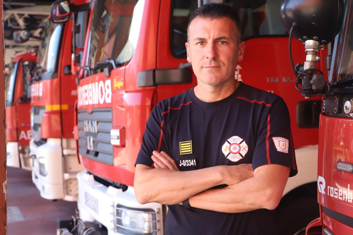 Cordoba Daniel Muñoz jefe de bomberos