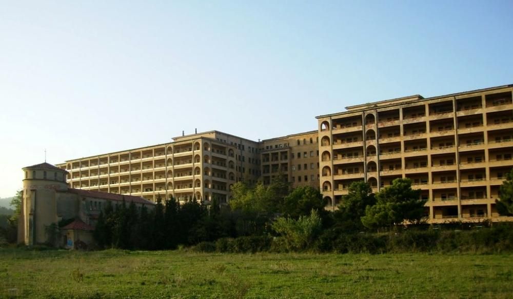 Hospital del Tórax, en Barcelona.