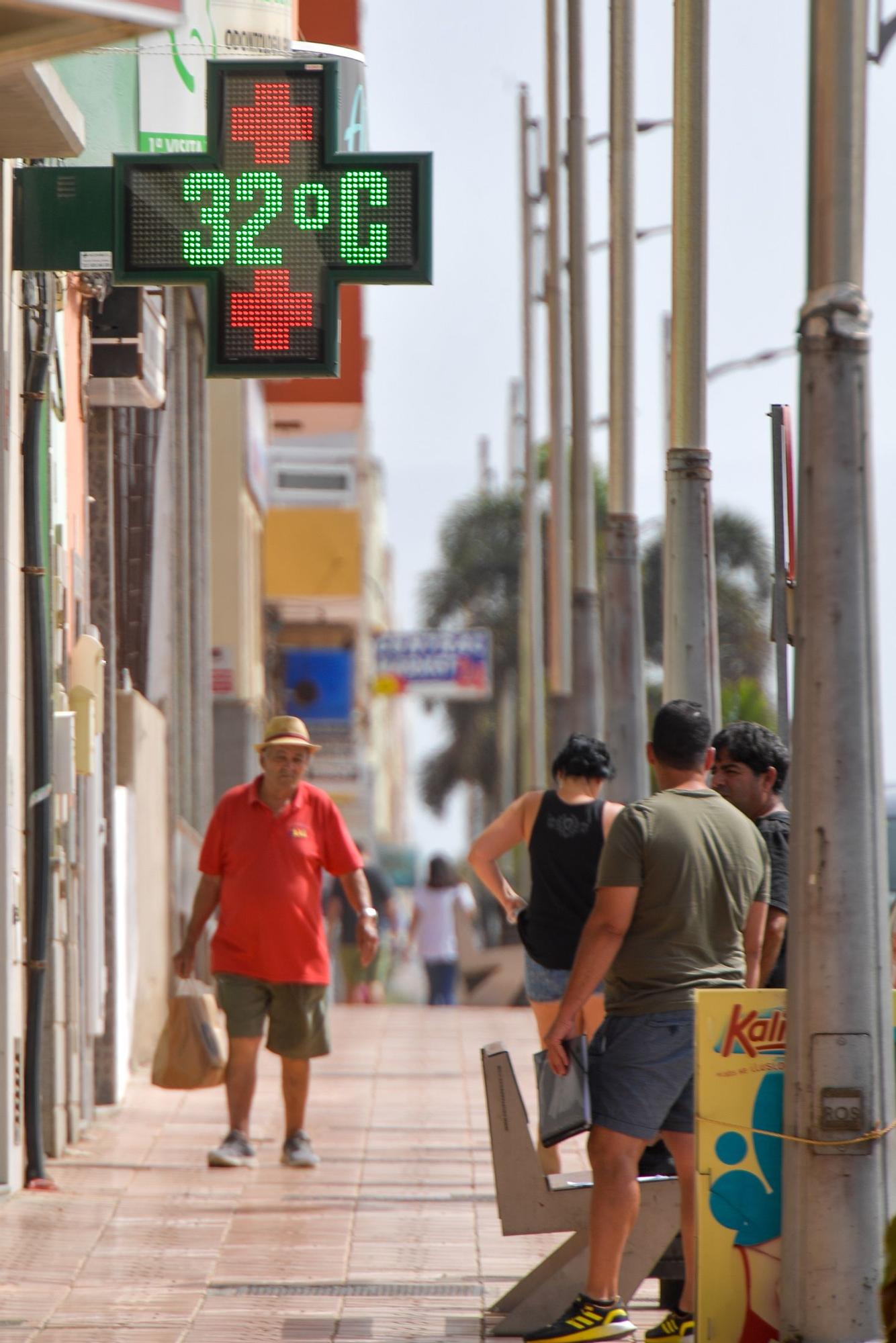 Primer día de la ola de calor en Gran Canaria (08/07/22)