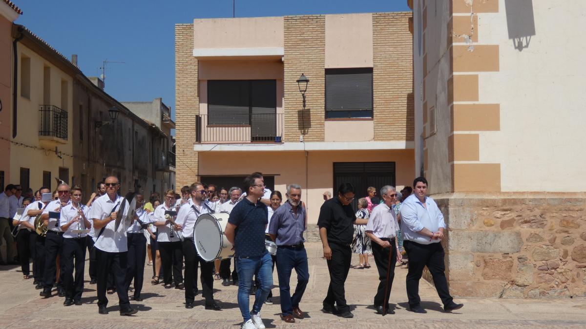 El homenaje a Manuel Blasco se realizó coincidiendo con la celebración de la festividad de la Mare de Déu dels Àngels.