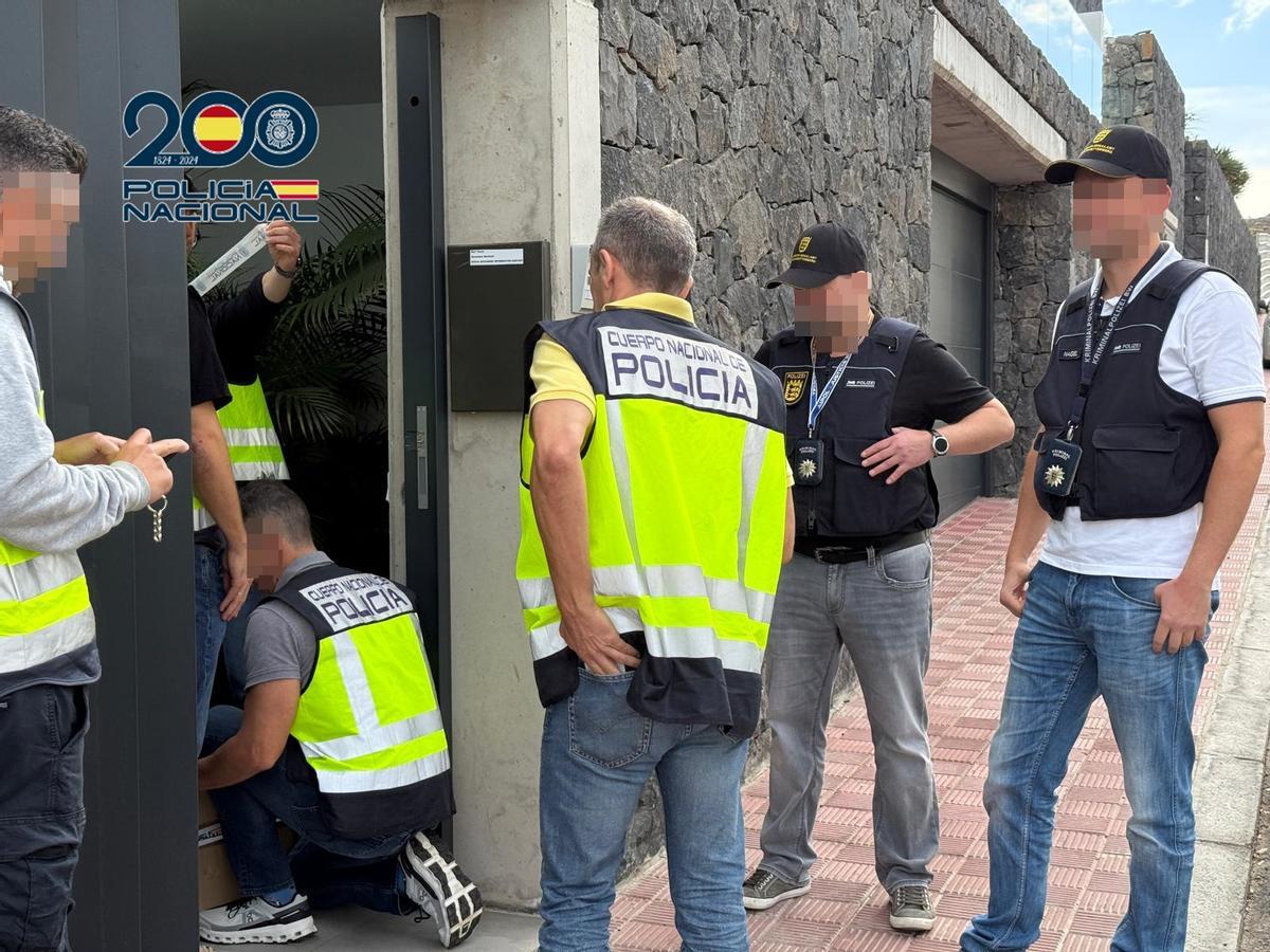 Registro en un chalé de lujo de Tenerife
