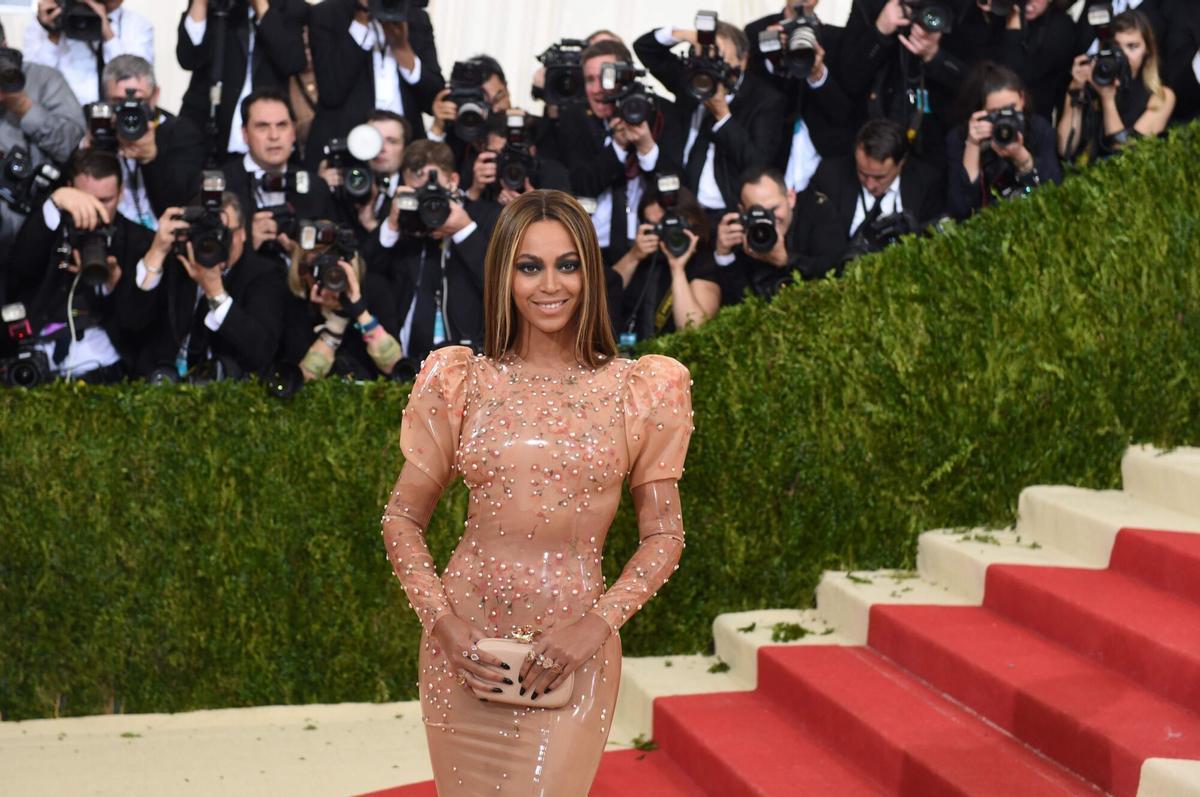 Beyonce, en la Met Gala de 2016.