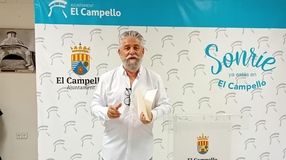 Vicent Vaello, tras su comparecencia