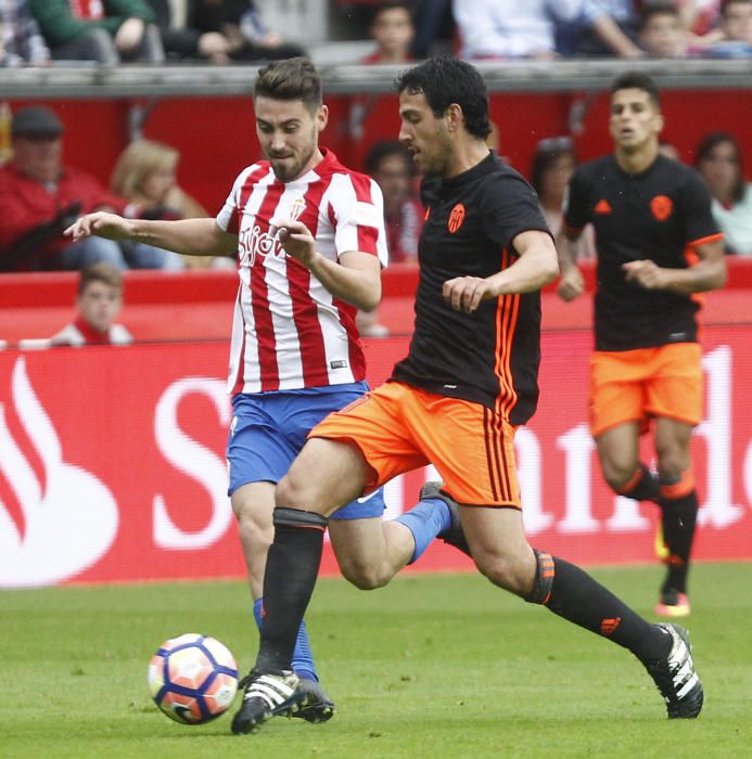 Las mejores imágenes del Sporting de Gijón - Valencia