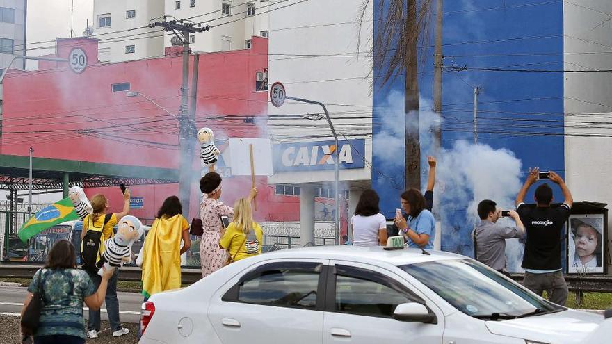 Protestas en Brasil tras la detención de Lula da Silva