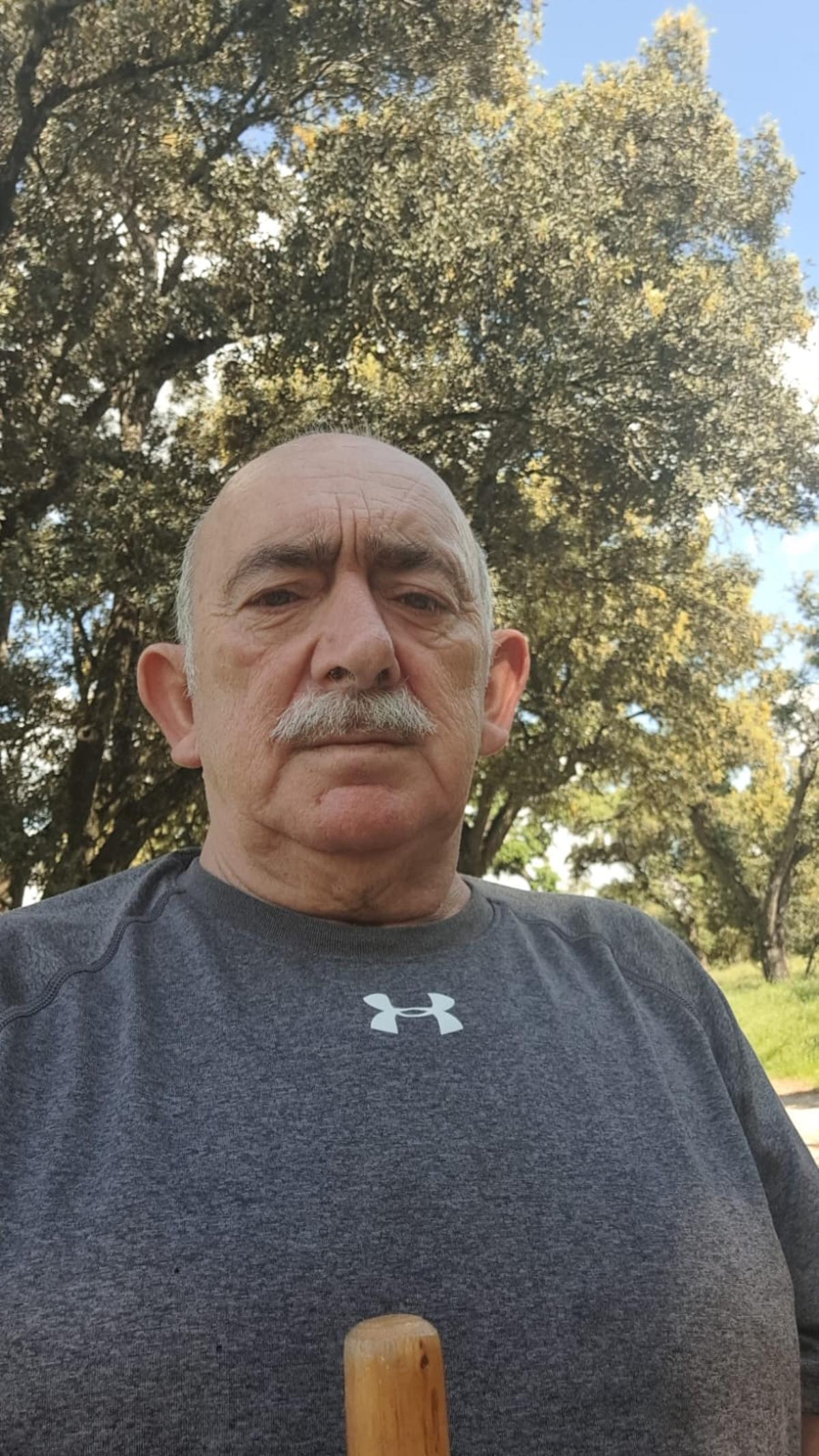 Vicente Blas Villaoslada, sobrino del guerrillero comunista enterrado en la fosa de Laviana.