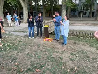 Les imatges de la commemoració a Girona dels cinquanta anys de la primera Diada de Catalunya