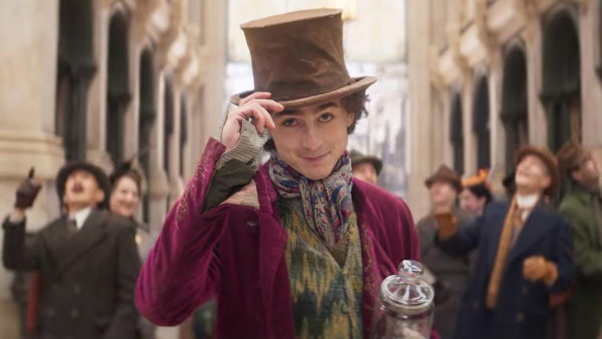 Timothée Chalamet como Willy Wonka, una de las apuestas de Disney+.