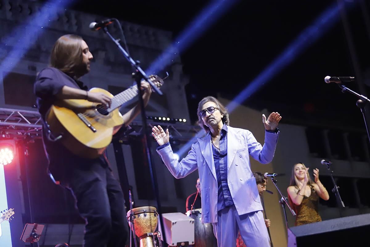 Antonio Carmona en la plaza de la Corredera