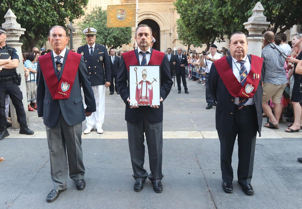 Procesión de la Virgen de la Victoria en Málaga