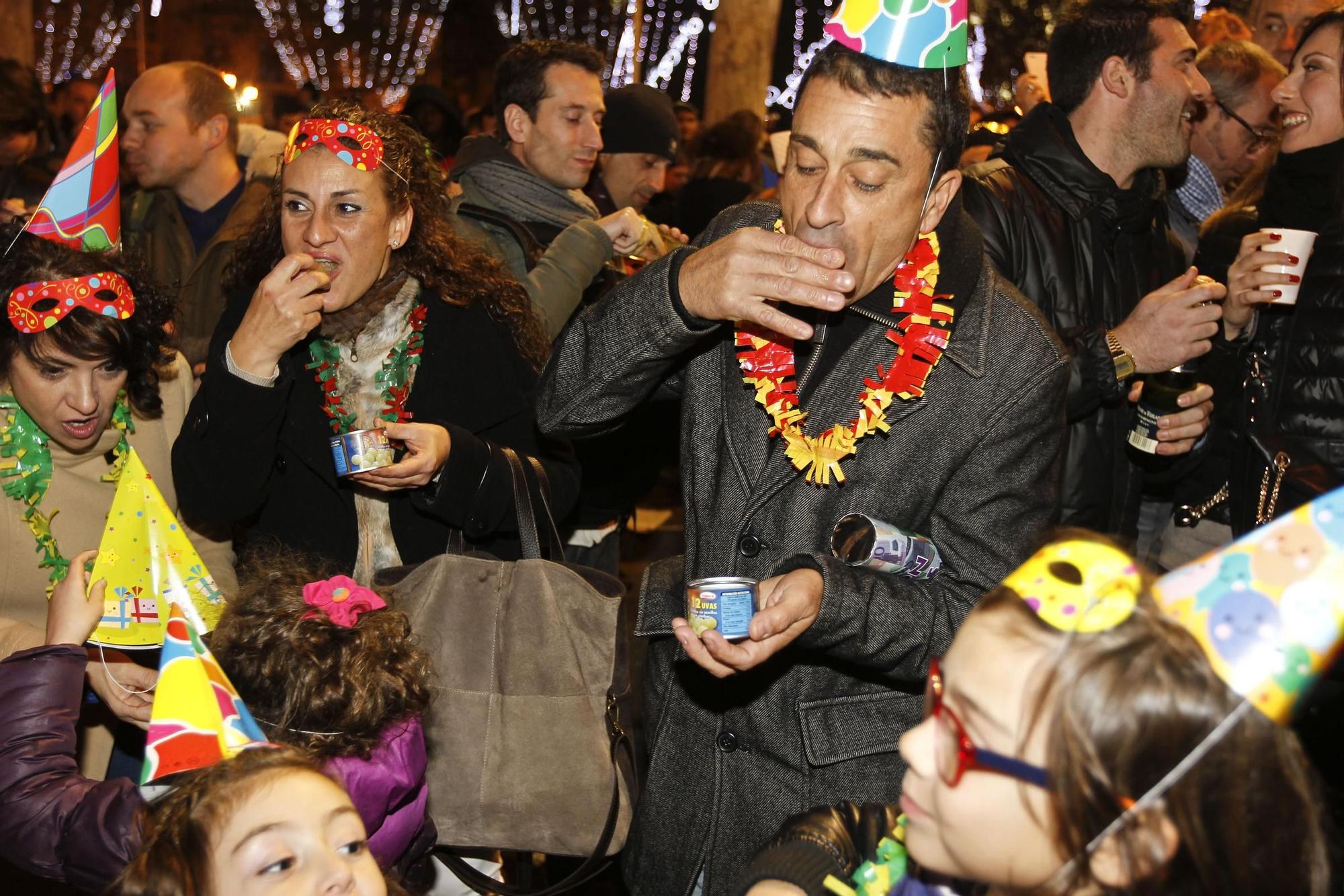 Así vivimos las últimas nocheviejas en València.