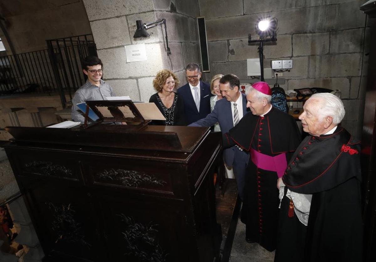 El órgano de la Colegiata de Vigo vuelve a sonar