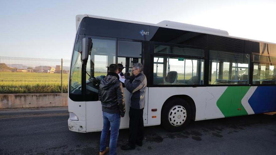 Servicios mínimos durante los paros de la EMT