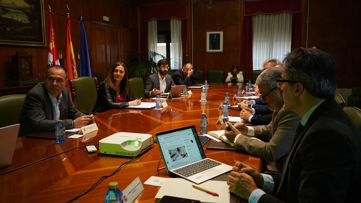 Reunión mantenida en la Subdelegación del Gobierno