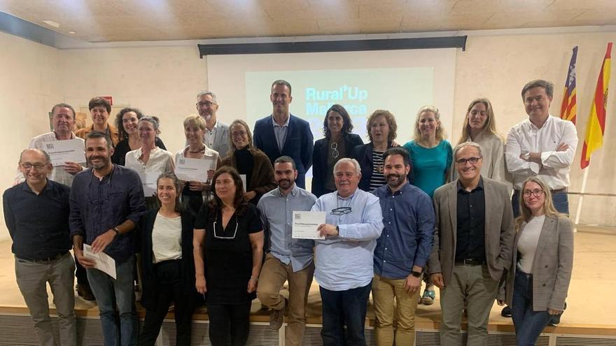 Seis proyectos emprendedores en el ámbito agrario reciben el Premio Rural’Up Mallorca