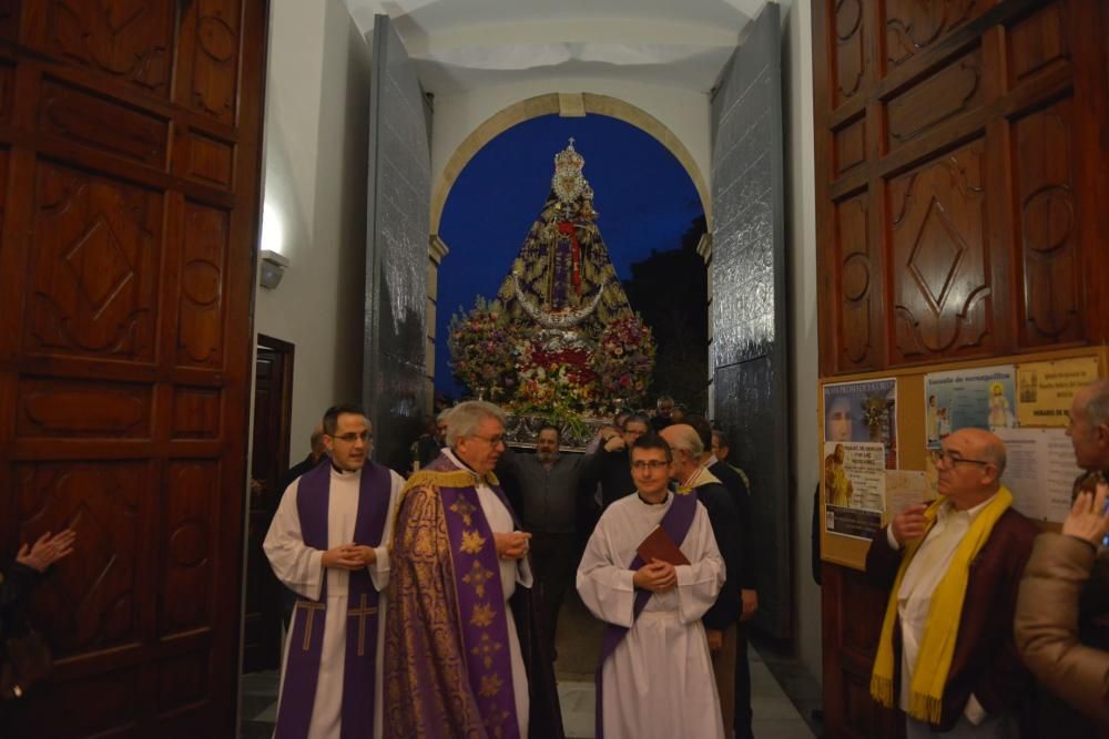 La Fuensanta llega a la Catedral