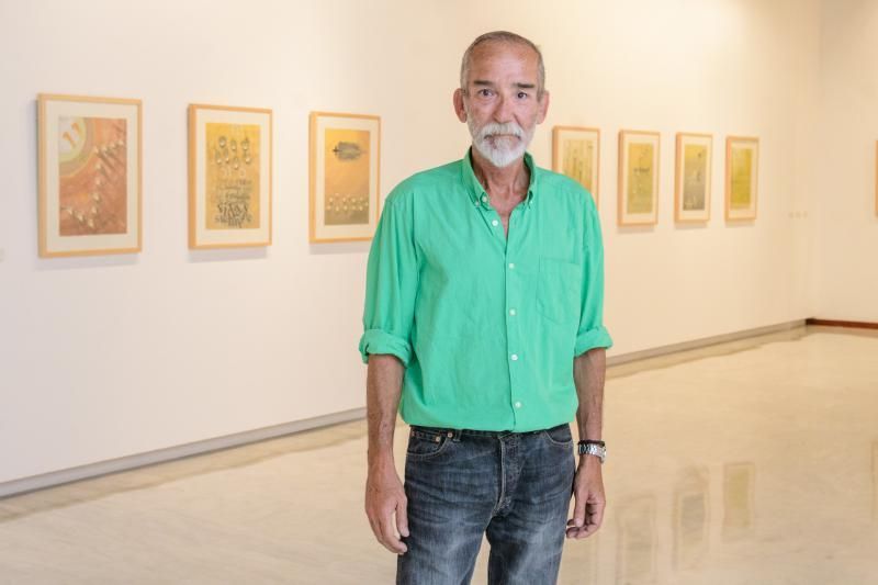 El pintor Nandy Periquet expone en el Centro de Artes Plásticas del Cabildo de Gran Canaria   | 13/07/2018 | Fotógrafo: Tony Hernández