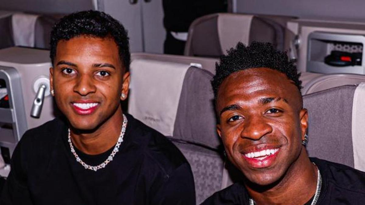 Rodrygo y Vinicius.