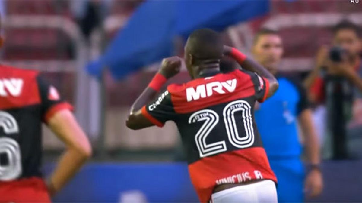 Vinícius Jr la lió tras marcar un auténtico golazo con el Botafogo