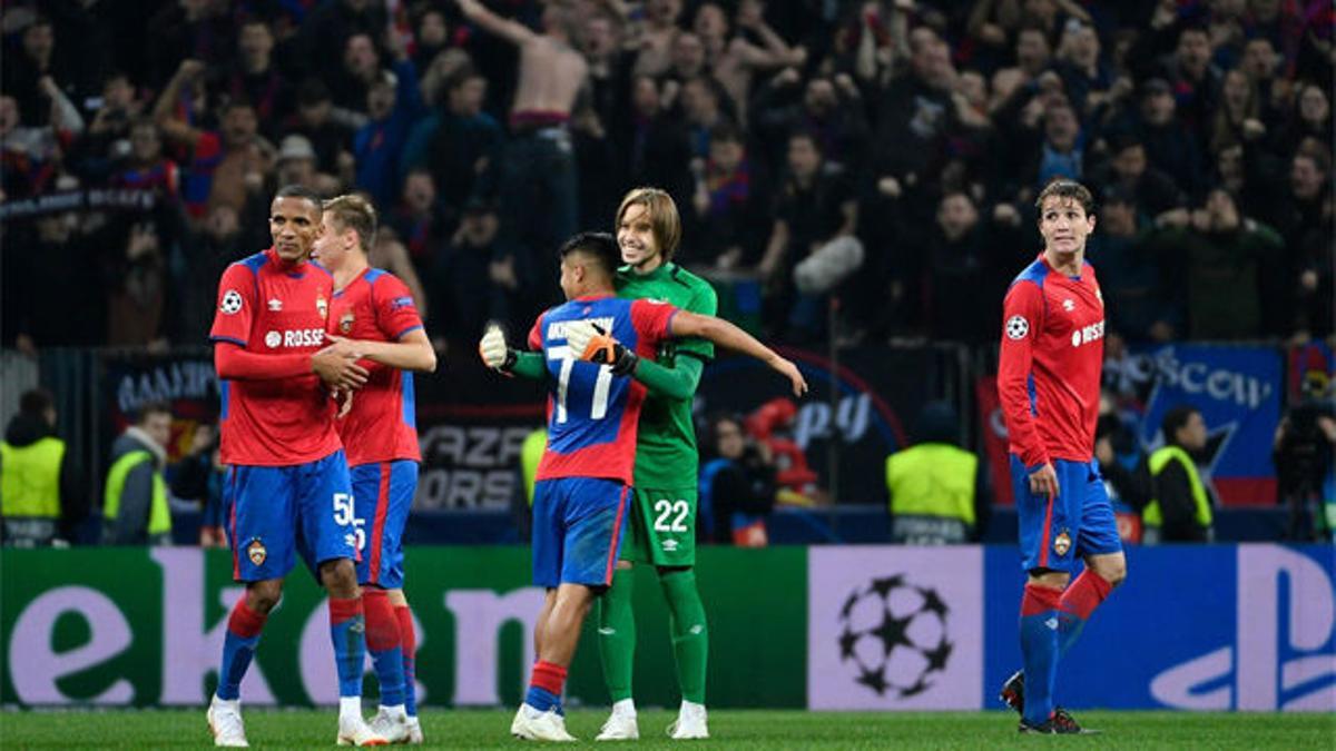 El CSKA Moscú le saca los colores al Madrid