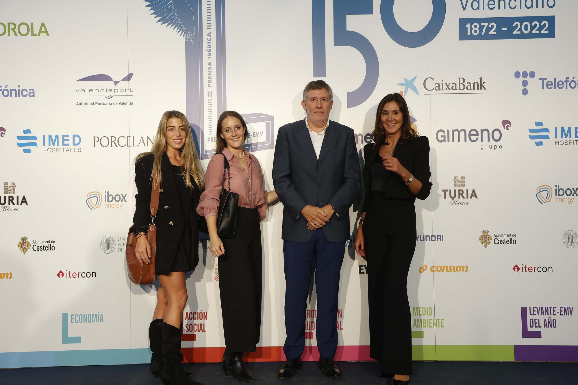 Todas las fotos de la gala de entrega de los premios Levante-EMV - 150 Aniversario