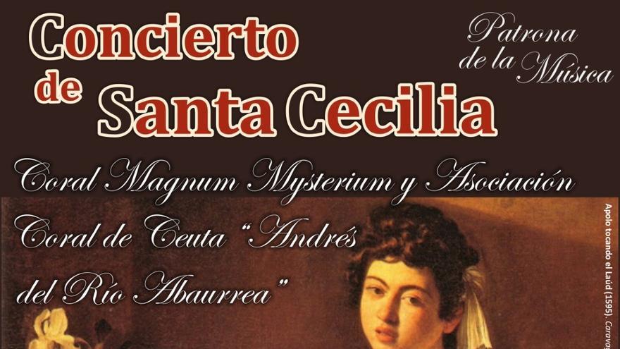 Concierto de Santa Cecilia: Coral magnum mysterium y coral de ceuta