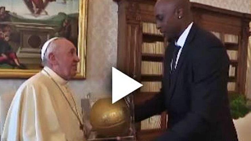 La NBA visita al Papa Francisco
