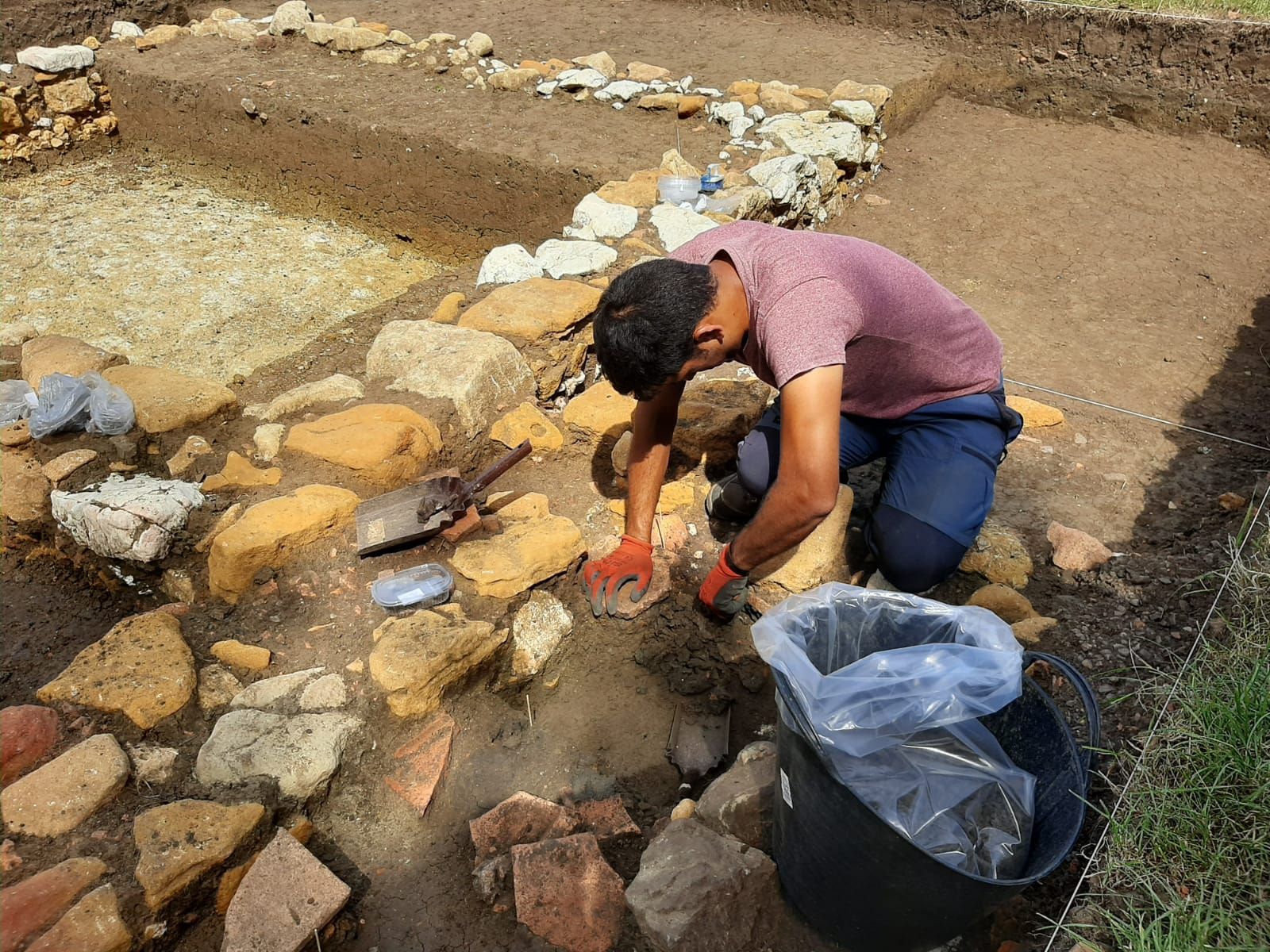 El yacimiento arqueológico Lucus Asturum, en Posada de Llanera: los expertos descubren que durante 400 años hubo población romana asentada allí